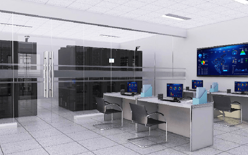 靈臺(tái)鈺圣有機(jī)農(nóng)業(yè)公司安防監(jiān)控、門(mén)禁機(jī)房設(shè)備硬件案例